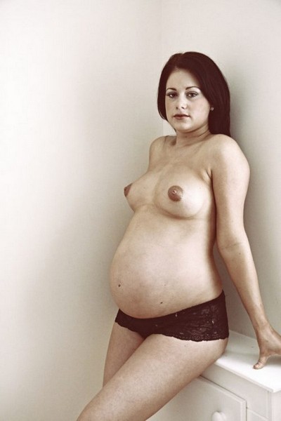 Подборка голых беременных баб - фото №15